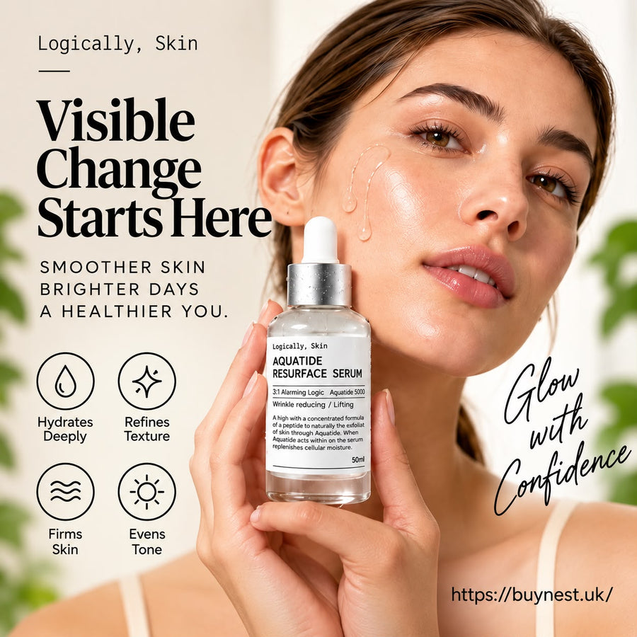 Logically, Skin Aquatide Resurface Serum - 50ml