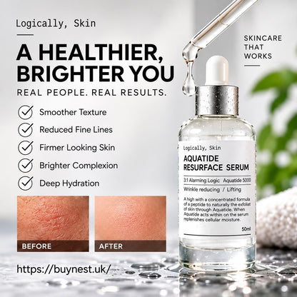 Logically, Skin Aquatide Resurface Serum - 50ml